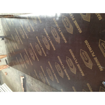 Linyi Two times hot press Brown film faced plywood